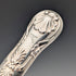 1836 British Antique Pure Silver Handle Dessert Cutlery, 2 Pairs, Charles Needham